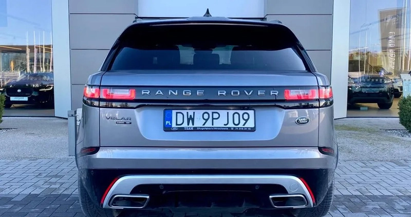 Land Rover Range Rover Velar cena 257770 przebieg: 76000, rok produkcji 2021 z Wrocław małe 137